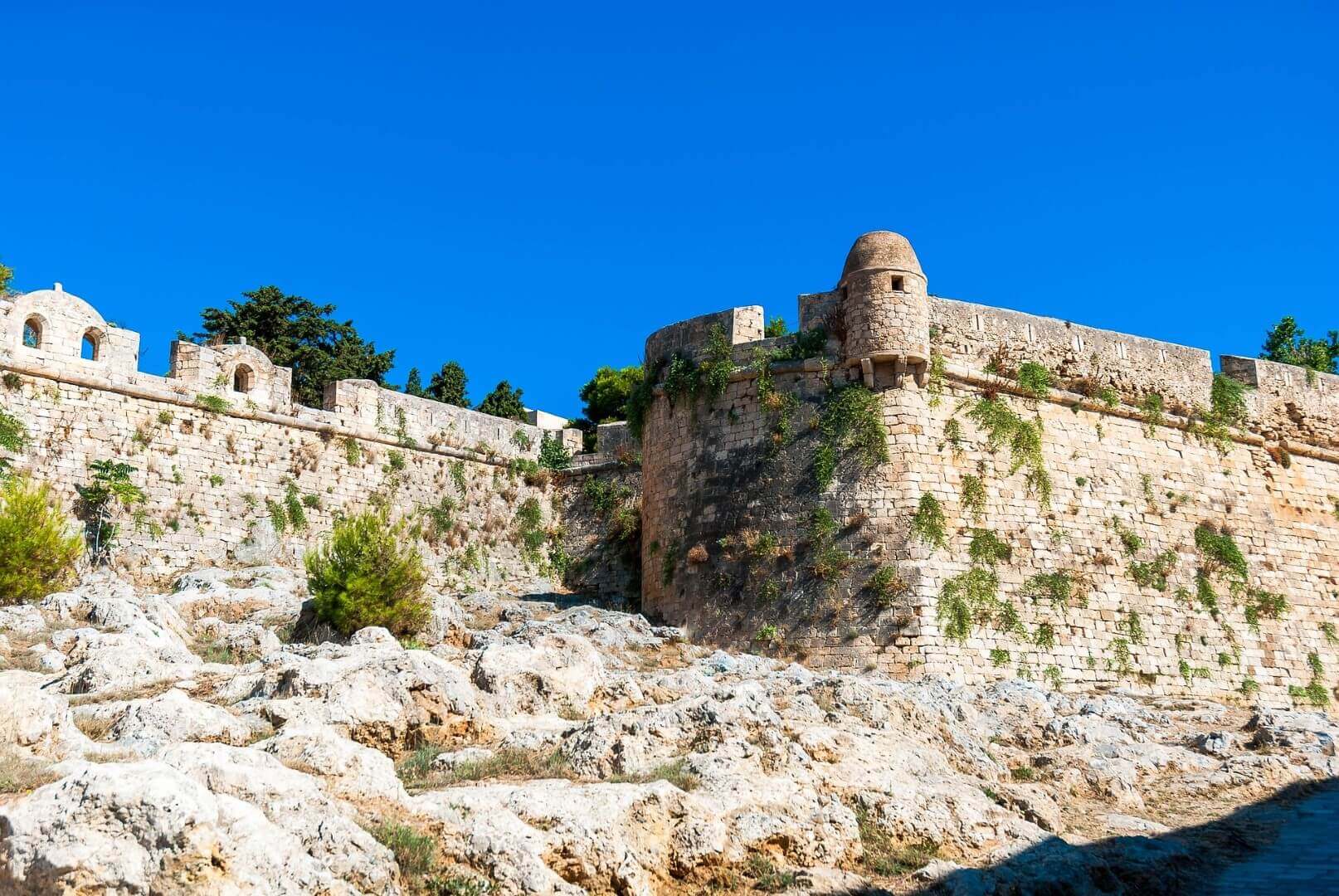 Rethymno Fortezza Wall