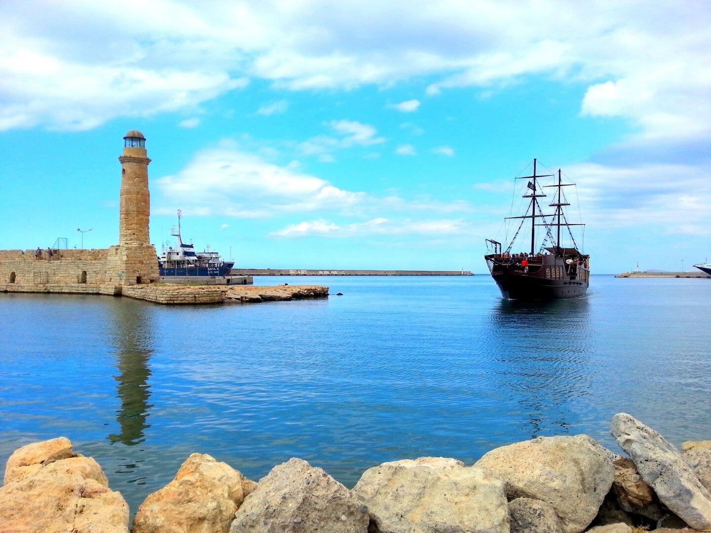 Rethymno Harbour Pirate